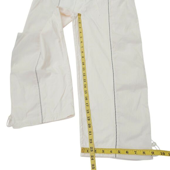 Nike Running Division Track Pants Womens Medium Beige Dri-Fit Lightweight Loose - Picture 12 of 12